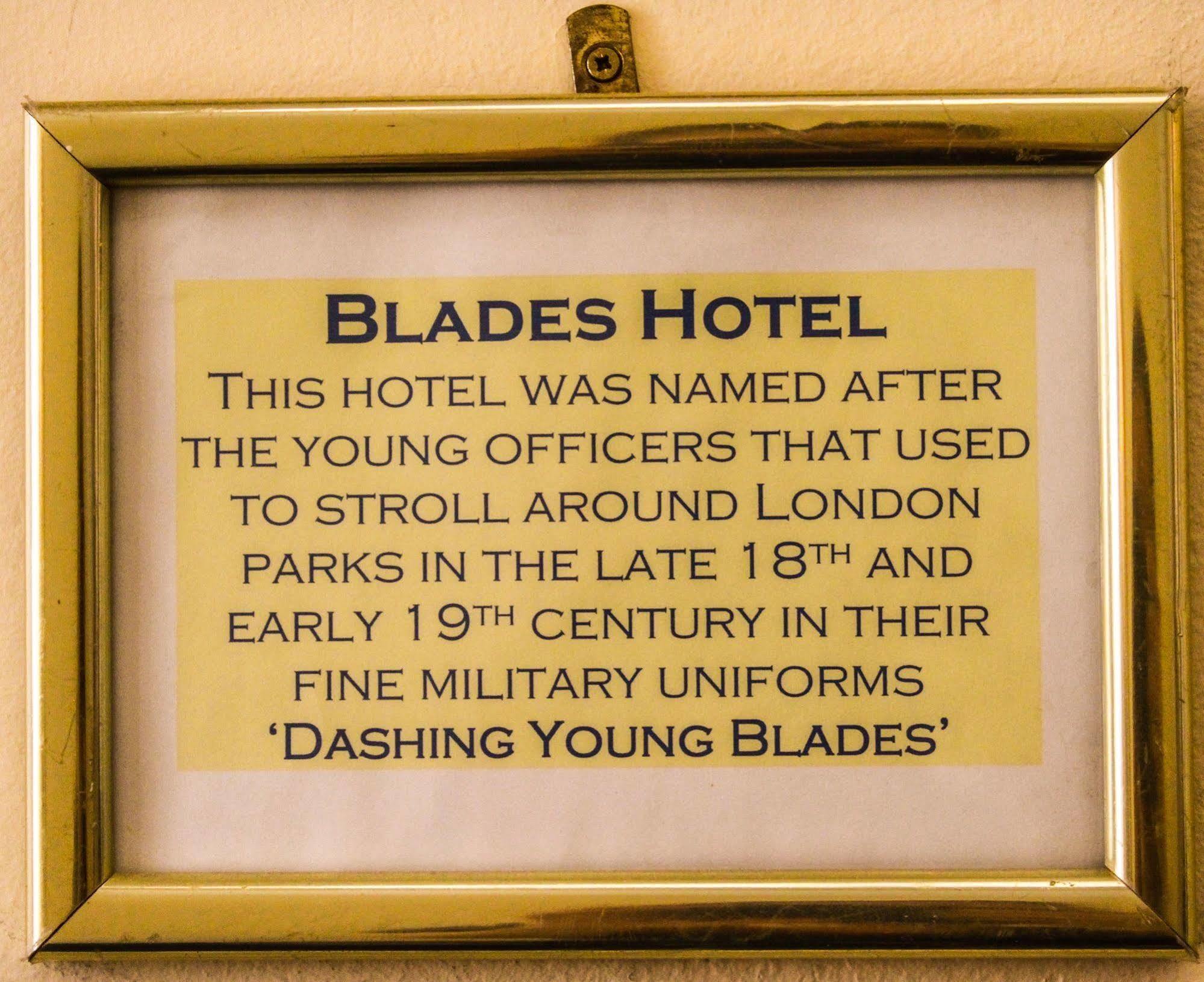 Blades Hotel London Ngoại thất bức ảnh